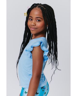 Girls' Ruffle Crop Tee - Little Kid, Big Kid