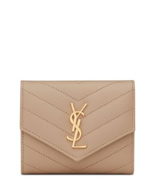 Cassandre MatelassÃ© Multi-folded Wallet in Grain De Poudre Embossed Leather