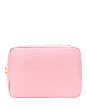 Stoney Clover Lane Classic Large Nylon Pouch In Pink