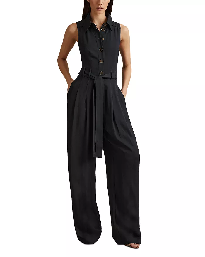 REISS Petite Perla Jumpsuit