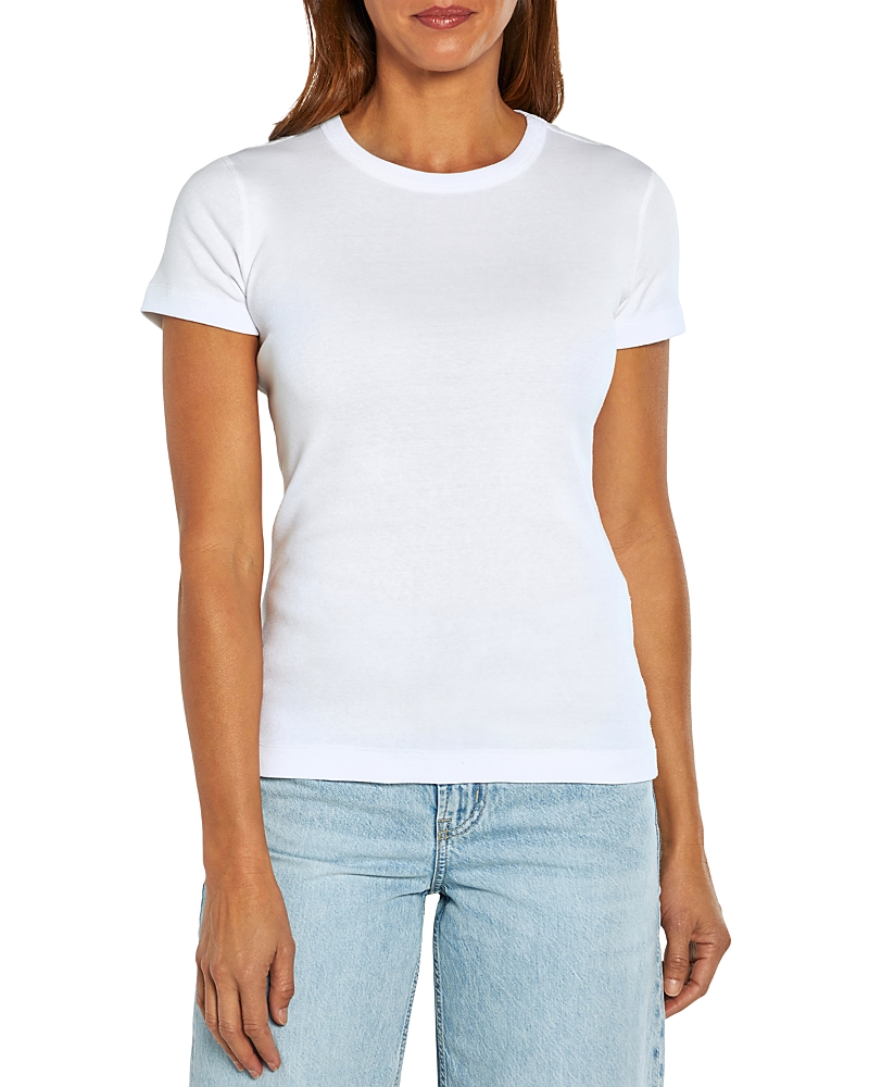Three Dots Cotton Short Sleeve Crewneck Tee