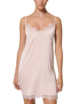 Simone Perele Satin Secrets Lace Trim Chemise