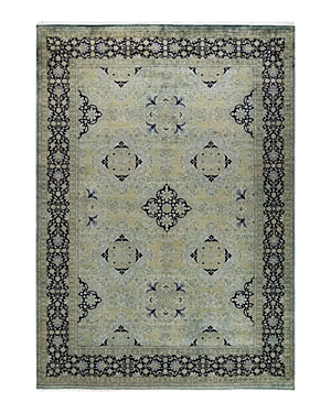 Bloomingdale's Fine Vibrance M1450 Area Rug, 6'1 X 8'8 In Gray