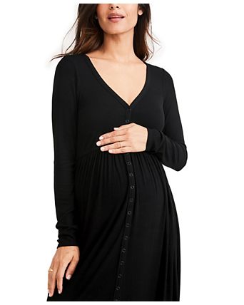 The Softest Rib Nursing Dress