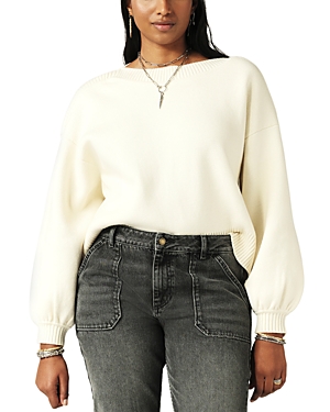 Mateo Pullover Button Shoulder Sweater