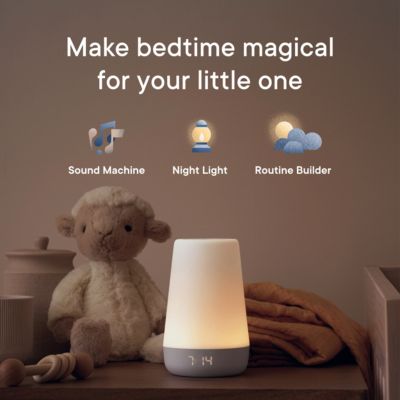 Rest Baby Sound Machine Night Light 2nd Gen Sleep Trainer, Time-to-Rise Alarm Clock, White Noise Soother, Music & Stories for Nursery, Toddler & Kids Bedroom (Wi-Fi)