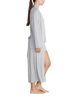 Malibu Collection Soft Jersey Piped Robe