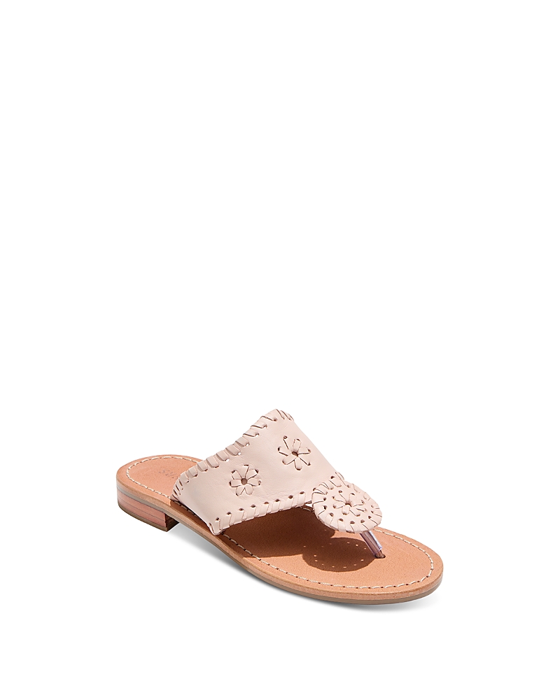 Jack Rogers Girls' Jacks Flat Sandals - Toddler, Little Kid, Big Kid In Blush