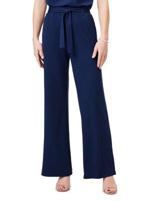 Nic+Zoe Wide Leg Tie Waist Pants