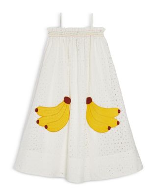 FARM Rio - Girls' Cotton Banana Pocket Dress - Little Kid, Big kid