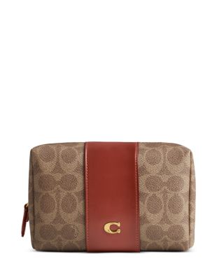 COACH Essential Cosmetic Pouch in Signature Canvas