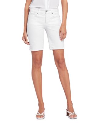 NYDJ - Petite Ella Mid Rise Denim Shorts