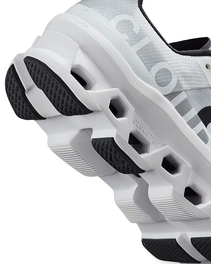 On Cloudmster Running Shoe In All White