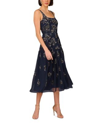 Aidan Mattox Beaded Sleeveless Dress | Bloomingdale's