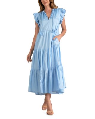 Elan - Tiered Ruffled Dress