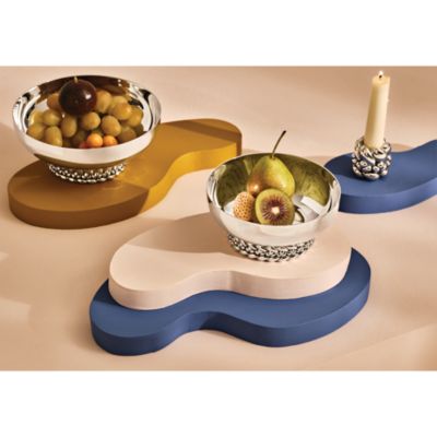 Babylone Small Silverplated Bowl