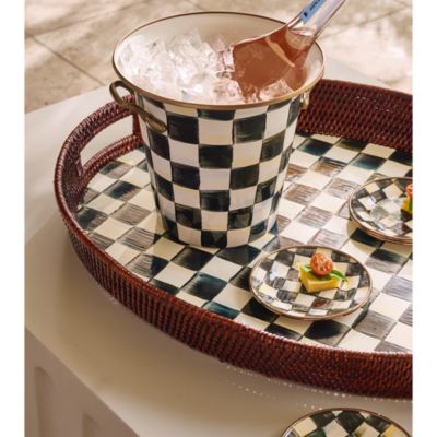 Courtly Check Enamel Wine Cooler