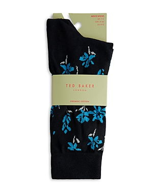 Ted Baker Floral Pattern Socks