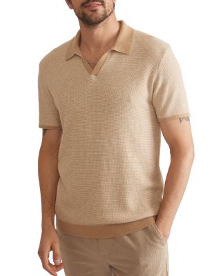Marine Layer Liam Short Sleeve Sweater Polo