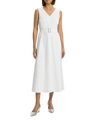 Theory - Sleeveless Midi Dress