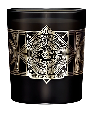 Initio Parfums Prives Oud For Greatness Scented Candle 6.3 Oz. In Black
