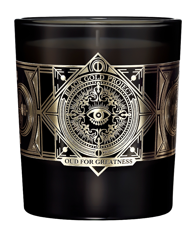 Initio Parfums Prives Oud For Greatness Scented Candle 6.3 Oz. In Black