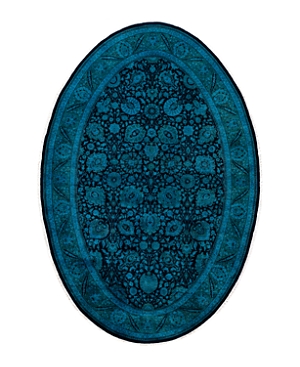Bloomingdale's Fine Vibrance M1358 Area Rug, 6'1 X 9'1 In Blue