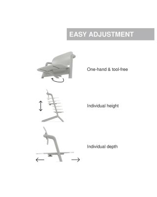 LEMO 3-in-1 High Chair + Training Tower 