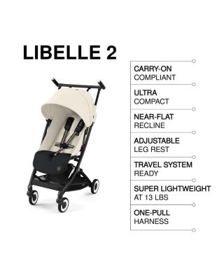 Libelle 2 Ultra Compact Lightweight Travel Stroller