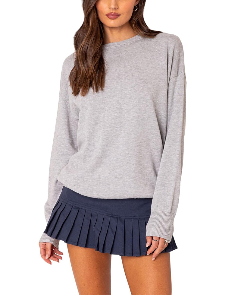 Edikted You Time Oversized Sweater