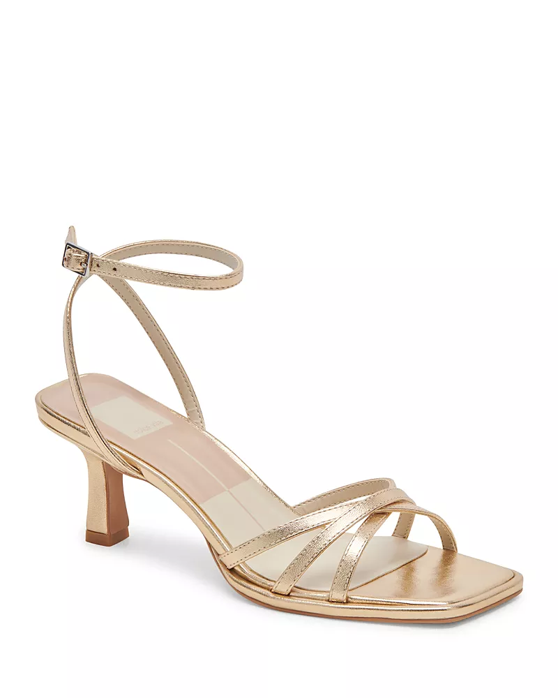 Dolce Vita Women's Manji Ankle Strap High Heel Sandals