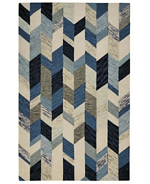 Feizy Arazad 7238446f Area Rug, 2' X 3' In Blue/ivory