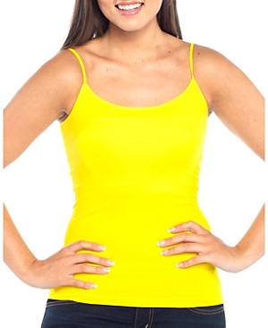 Malibu Sugar Girls' Solid Full Cami - Big Kid In Yellow