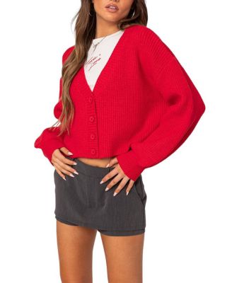 Sabrina Chunky Knit Cropped Cardigan