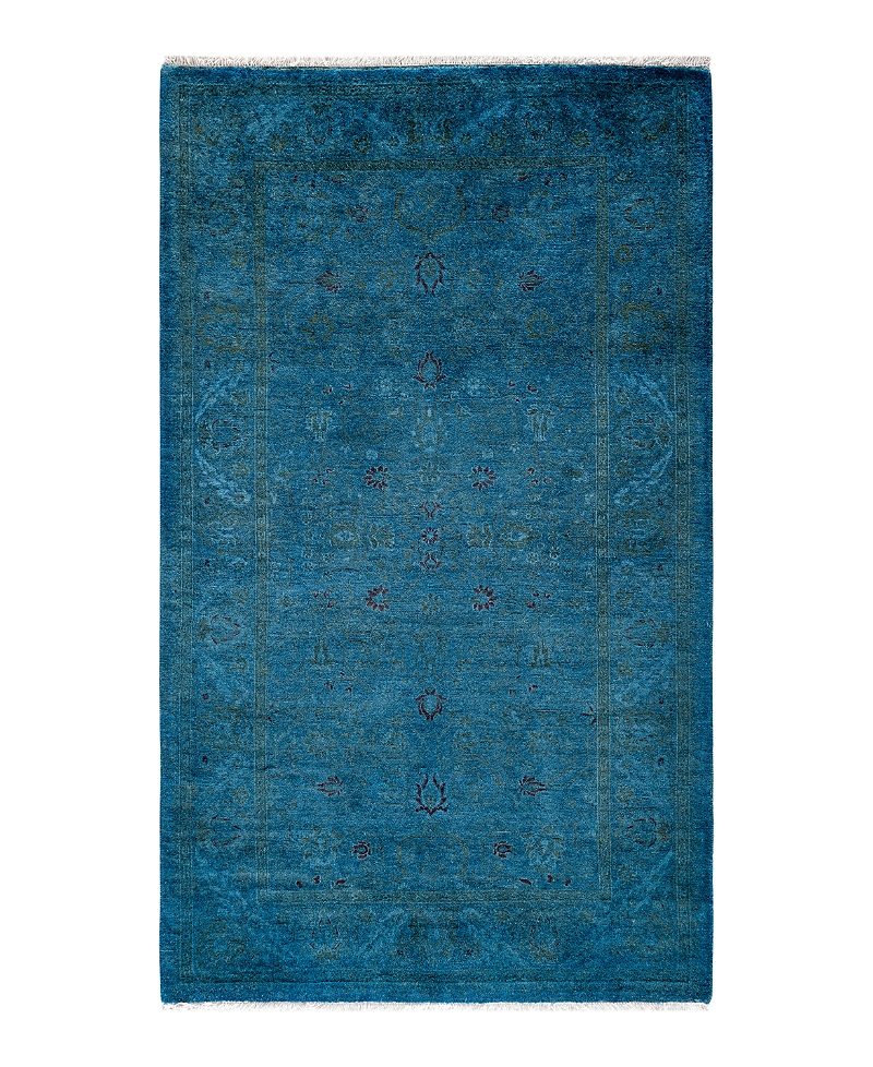 Bloomingdale's Fine Vibrance M980 Area Rug, 3'2 X 5'3 In Blue