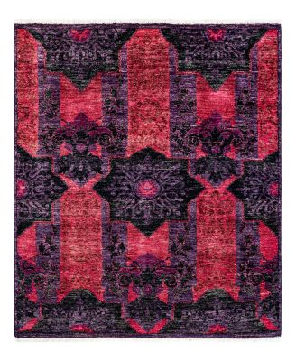 Bloomingdale's Modern M1655 Area Rug, 4'3" x 5'