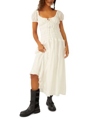 knee length dresses for ladies Feeling Bonita Midi~ Free People – Arizonia Rose