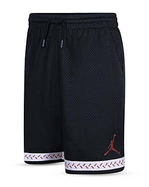 Shop Jordan Mvp Mesh Shorts - Big Kid In Black