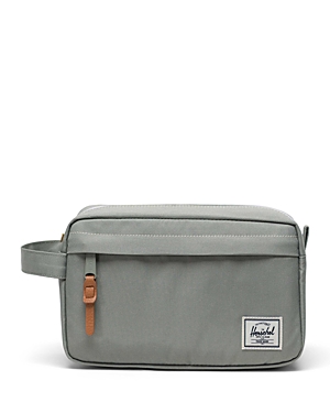Herschel Supply Co Chapter Travel Kit In Seagrass/white Stitch