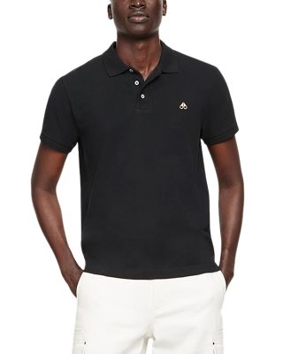 Moose Knuckles - Pique Short Sleeve Polo Shirt