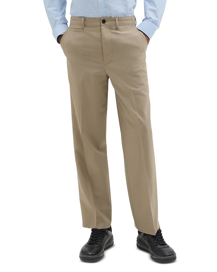 Theory Relaxed Straight Fit Suit Pants | Bloomingdale's