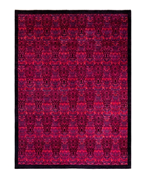 Shop Bloomingdale's Fine Vibrance M1676 Area Rug, 9'1 X 12'2 In Pink
