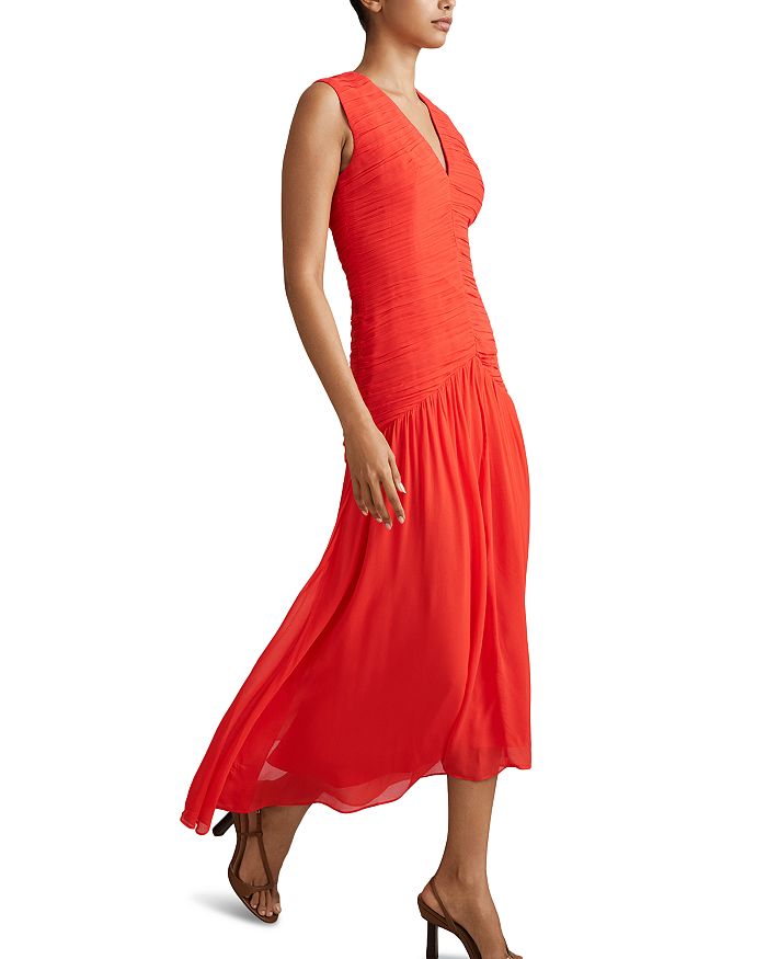 REISS REISS Petite Saffy Ruched Bodycon Dress Bloomingdale s