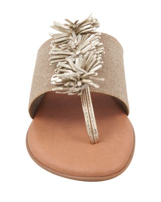 Women's Novalee Slip On Embellished Thong Slide Sandals