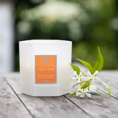 Orange Blossom Hexagonal Candle, 9 oz.