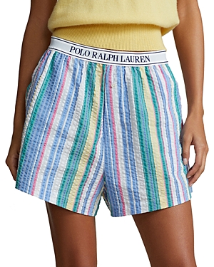 Polo Ralph Lauren Striped Seersucker Boxer Shorts