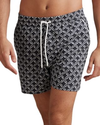 REISS - Fraser Drawstring 5" Swim Trunks