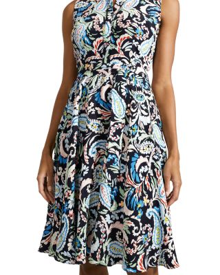 Belinda Paisley Print Dress