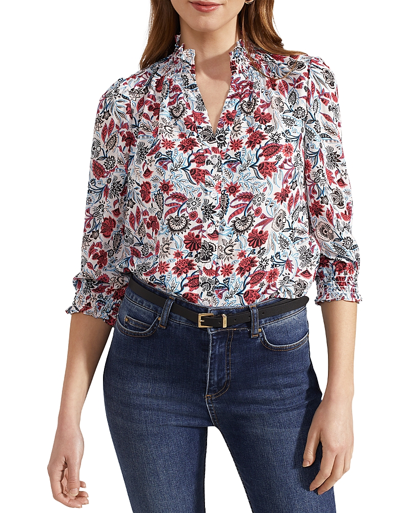 Hobbs London Giovanna Floral Print Blouse