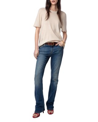 Ida Cashmere Openwork Wings Sweater